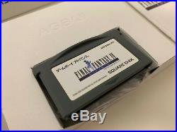 Nintendo GAMEBOY Micro Final Fantasy IV White Blue Face Plate Japan