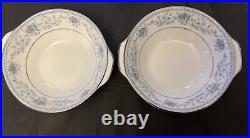 Noritake Blue Hill 2482 Bone China Dinner / Tea Service 47 pieces Immaculate