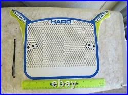 Nos Haro Tech Number Plate Digital Circut Board Panel Bmx White Blue Yellow