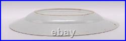 OLD Chinese Blue & White Plate Pagoda Lake Porcelain Qing Qianlong (1736-1795)