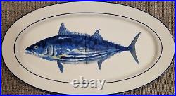 Oval Serving Platter 21 Williams Sonoma La Mer Fish Marc Lacaze