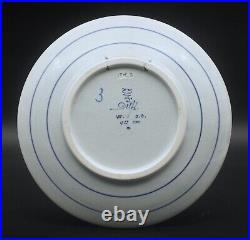 PERFECT Porceleyne Fles blue & white Delft plate London-Melbourne air race 1934