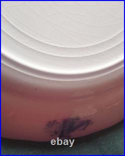 Pair vintage Furnival England 373943 English Rose Blue & White plates Edwardian