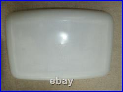 Pyrex Oblong Opal No 542 Casserole Lidded Dish Vintage Space Saver'60s