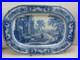 RARE Benjamin Adams Blue & White Transferware Pastoral Pattern Plate c1810-20