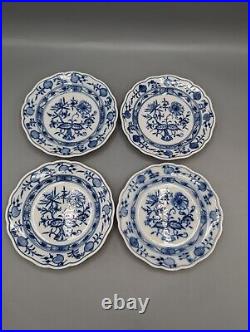 Rare 14 Meissen Blue Onion Side Dessert Pudding Plates 5.5 Excellent