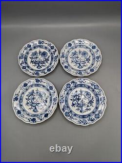 Rare 14 Meissen Blue Onion Side Dessert Pudding Plates 5.5 Excellent