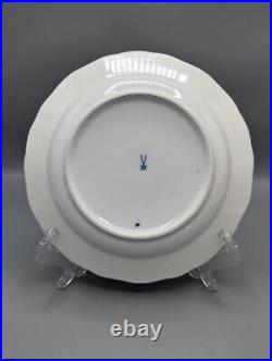 Rare 6 Meissen Blue Onion Side Salad Plates 8 Deep Plates Excellent