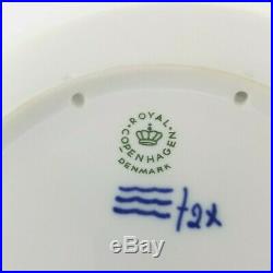 Rare Antique Royal Copenhagen Denmark 1944 Blue & White Christmas Plate Vintage