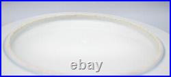 Rare Chinese Porcelain Blue White Plate Three Star Gods Qing Period 19th Century