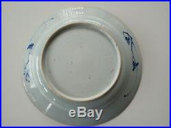 Rare Pair Chinese Porcelain Blue White'western Chamber' Kangxi Plates Dishes