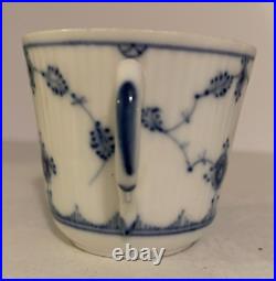 Rare early 19th Century Copenhagen Blue Fluted Plain coffee cup