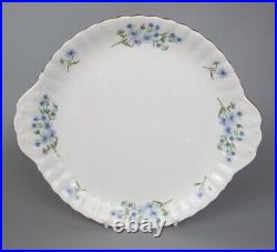 Richmond Blue Rock Dinner Service Set. 6 place setting. Plates cups. Blue VTG