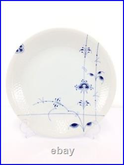 Royal Copenhagen #60 Plate white Blue Palmette 26Cm