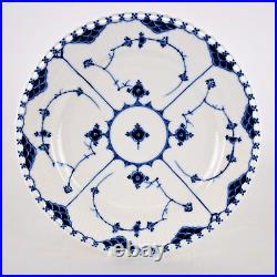 Royal Copenhagen Antique Blue Fluted Full Lace Plate 25cm