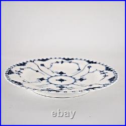 Royal Copenhagen Antique Blue Fluted Full Lace Plate 25cm