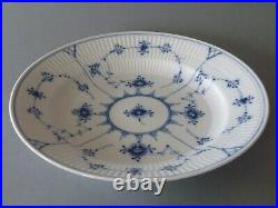 Royal Copenhagen Blue Fluted Plain Deep Dinner Plate 9 7/8 or 25 cm #75 1st