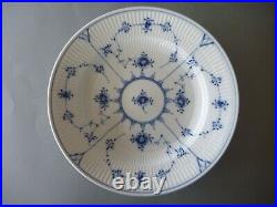 Royal Copenhagen Blue Fluted Plain Deep Dinner Plate 9 7/8 or 25 cm #75 1st