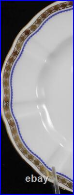 Royal Crown Derby CARLTON BLUE 5 Piece Place Setting Bone China A1300 GREAT COND