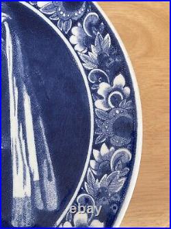 Royal Delft Vermeer Girl with Pearl Earing Blue & White Hanging Plate Charger
