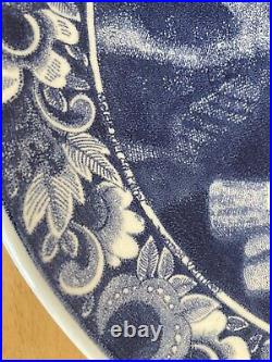 Royal Delft Vermeer Girl with Pearl Earing Blue & White Hanging Plate Charger