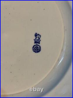 Royal Doulton A Message From The Outside World Collector Plate Blue & White