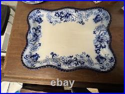 Royal Doulton FLOW BLUE NANKIN 13 Platter