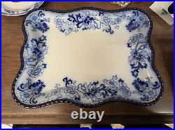 Royal Doulton FLOW BLUE NANKIN 13 Platter