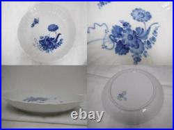 Royal copenhagen #233 9 Blue Flower Plate Set