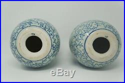 SET OF LARGE 18TH CENTURY CHINESE BLUE/WHITE PORCELAIN EGGS With GOOD LUCK SYMBOLS