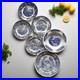 SIX Blue and White Plates/Dishes. Mismatched Blue & White Transferware Plates