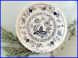 SIX Mismatched Blue and White China Plates. Blue and White Transferware Plates