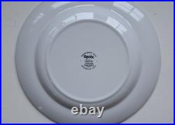 SPODE England Italian Design Blue White meal dinner soup plates Copeland c1816