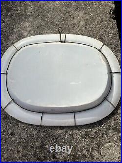 SPODE Tiber Pattern Antique Blue And White Platter Charger Meat Dish 47 X 36 Cms