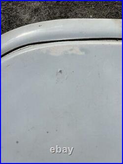 SPODE Tiber Pattern Antique Blue And White Platter Charger Meat Dish 47 X 36 Cms