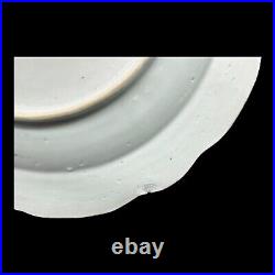 STUNNING 18th CENTURY CHINESE BLUE AND WHITE ORIGINAL EXPORT PLATE 20 CM DIA