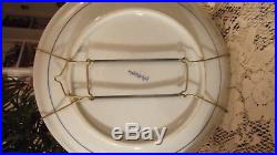 Sadek Japan Blue & White Decorative Centerpiece Wall Cabinet Bowl Plate Dish 12