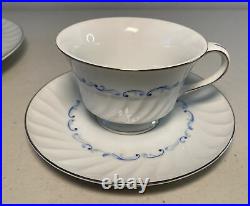 Service For Two 10 Pc Starter Set Celebrity Fine China Evening Tide No. 5634p