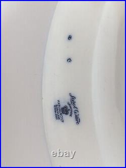 Serving Platters Plates Blue White Keeling Co Losol Ware Ormonde Burslem Oval