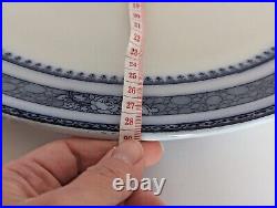 Serving Platters Plates Blue White Keeling Co Losol Ware Ormonde Burslem Oval