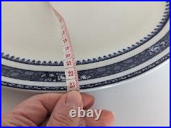 Serving Platters Plates Blue White Keeling Co Losol Ware Ormonde Burslem Oval
