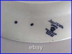 Serving Platters Plates Blue White Keeling Co Losol Ware Ormonde Burslem Oval