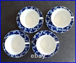 Set Of 4 Rorstrand Mon Amie Breakfast Cups And Saucers Full Pattern 3 Sets Avail