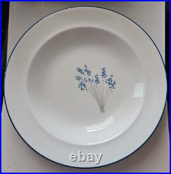 Set Of 6 Arzberg Schumann Germany 9 Plates White/Blue Flower
