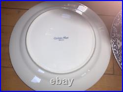 Set Of 9 CANTON BLUE and White Dinner Plates 10 5/8 Made in China