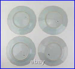 Set of 14 Chinese Qing Qianlong blue and white porcelain export plates c1740