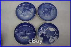 Set of 32 Mint B & G Bing & Grondahl Christmas Plates Blue & White 1964-1998 (1)