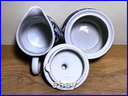 Set of (33) pieces of Royal Cuthbertson Blue Willow China Please See Below