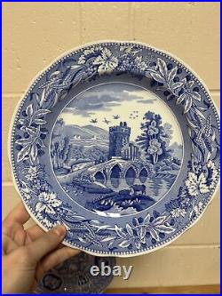 Set of 6 + 1 SPODE BLUE ROOM COLLECTION Blue White + Spode Millenium Plate