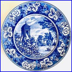 Set of 6 Limited Edition Wedgwood Queens Ware Blue & White Collection Plates